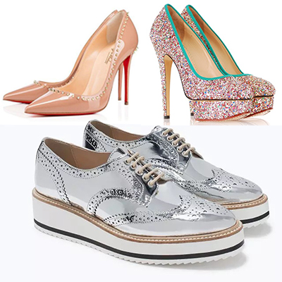 Shiny Shoes for Women