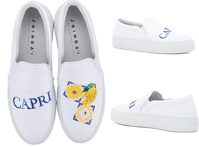 Joshua Sanders Capri Slip-Ons