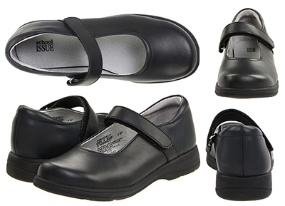 Black School Shoes for Girls