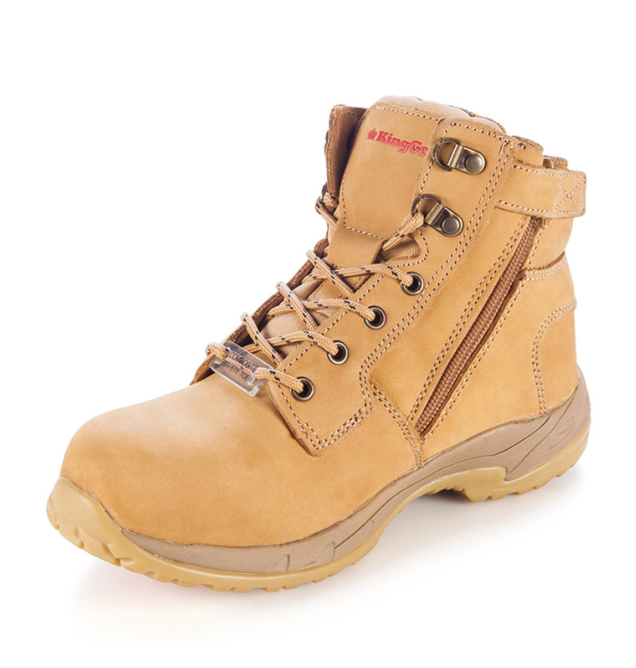 womens king gee tradie boot wheat