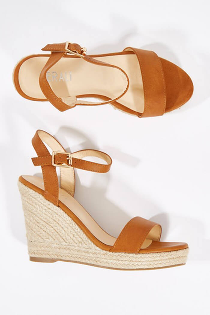 brown wedges shoes
