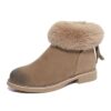 Fur Lining Ankle Warm Boots