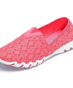 Lace Breathable Casual Soft Light Flat Trainers For Women