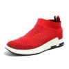 Men Flyknit Mesh Fabric Breathable Sock Trainers Sport Casual Sneakers