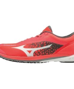 Mizuno Wave Duel - Womens Running Shoes - Fiery Coral/Silver