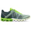 On Cloudflow - Mens Running Shoes - Moss/Lime