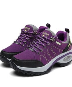 Suede Cushion Outdoor Sport Hiking Shoes