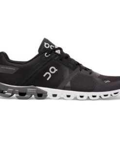 On Cloudflow - Mens Running Shoes - Black/Asphalt