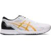 Asics Gel-Tartheredge - Mens Running Shoes - White/Pure Gold