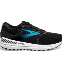 Brooks Ariel 20 - Womens Running Shoes - Black/Ebony/Blue
