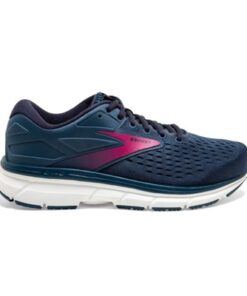 Brooks Dyad 11 - Womens Running Shoes - Blue/Navy/Beetroot