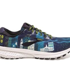 Brooks Ghost 12 Boston LE - Mens Running Shoes - Navy/Blue/Nightlife