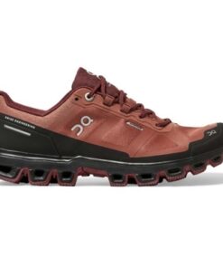 On Cloudventure Waterproof - Womens Trail Running Shoes - Hazel/Mulberry