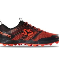 Salming Elements 3 - Mens Trail Running Shoes - Black/New Orange