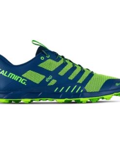 Salming OT Comp - Mens Trail Running Shoes - Poseidon Blue/Safety Yellow
