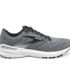 Brooks Ravenna 11 - Mens Running Shoes - Grey/Ebony/White
