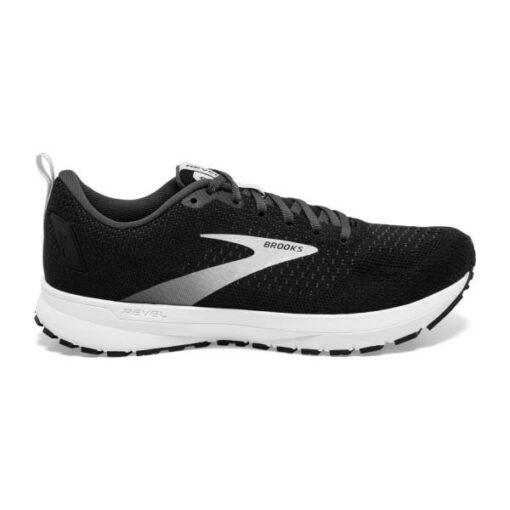 Brooks Revel 4 - Womens Running Shoes - Black/Oyster/Silver