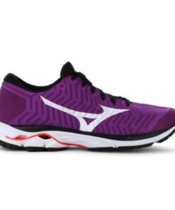 Mizuno WaveKnit Rider R1 - Womens Running Shoes - Hyacinth Violet/White