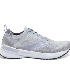 Brooks Bedlam 3 - Womens Running Shoes - Oyster/Purple/Grey