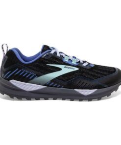 Brooks Cascadia 15 GTX - Womens Trail Running Shoes - Black/Marlin/Blue