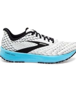 Brooks Hyperion Tempo - Womens Running Shoes - White/Black/Iced Aqua