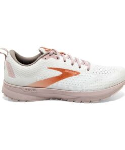 Brooks Revel 4 - Womens Running Shoes - White/Violet/Copper