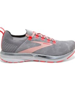 Brooks Ricochet 2 - Womens Running Shoes - Grey/Alloy/Coral Cloud