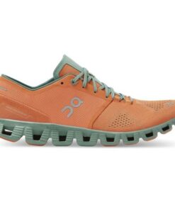 On Cloud X - Mens Running Shoes - Orange/Sea