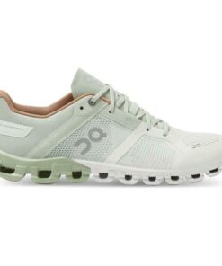 On Cloudflow - Womens Running Shoes - Aloe/White