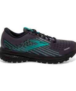 Brooks Ghost 13 GTX - Womens Running Shoes - Double Black/Peacock