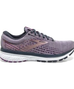 Brooks Ghost 13 Knit - Womens Running Shoes - Lavender/Ombre/Metallic