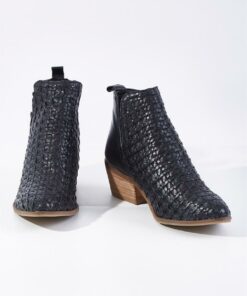 Human Premium Jaxs Woven Leather Boot