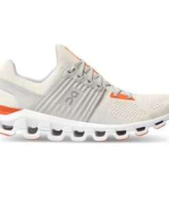 On Cloudswift - Mens Running Shoes - White/Flame