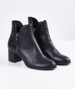 Django & Juliette Shiane Leather Ankle Boot