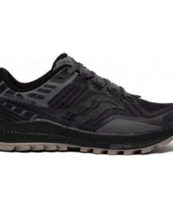 Saucony Xodus 11 - Mens Trail Running Shoes - Black/Gravel