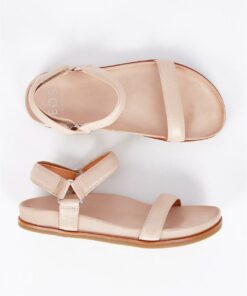 EOS Caramel Leather Adjustable Sandal