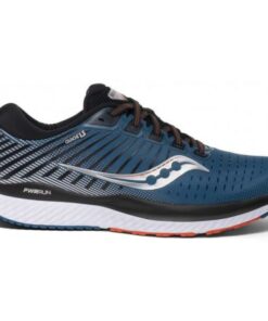 Saucony Guide 13 - Mens Running Shoes - Blue/Silver