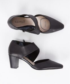 Supersoft By Diana Ferrari Naja Leather Heel